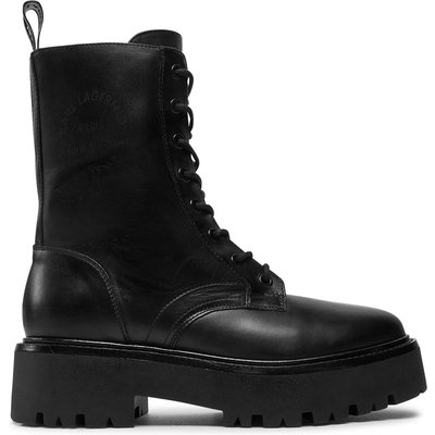 Schnürstiefeletten KARL LAGERFELD KL43455 Schwarz