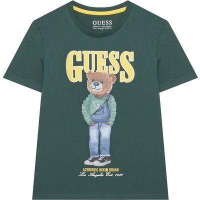 Guess T-Shirt L6RI11 K8HM4 Grün Regular Fit