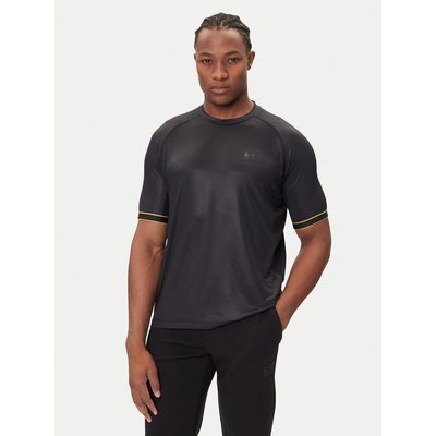 EA7 Emporio Armani T-Shirt 7M000619 AF16723 UC001 Schwarz Regular Fit