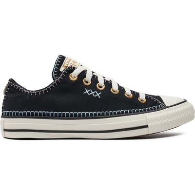 Sneakers aus Stoff Converse Chuck Taylor All Star Crafted Stitching Ox A07546C Schwarz