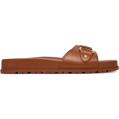 Pantoletten LAUREN RALPH LAUREN 802982883001 Braun