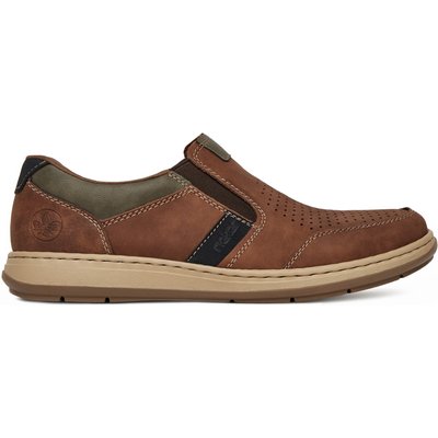 Halbschuhe Rieker 17371-25 Braun