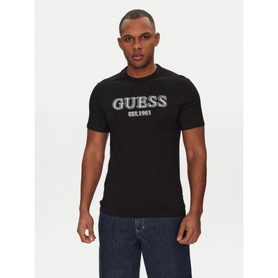 Guess T-Shirt M5GI07 I3Z14 Schwarz Classic Fit