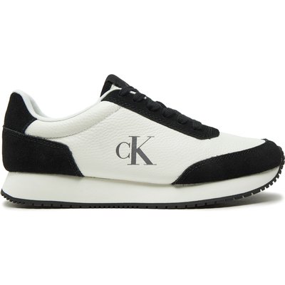Sneakers Calvin Klein Jeans Runner Laceup Low Mix Mg YW0YW01798 Weiß