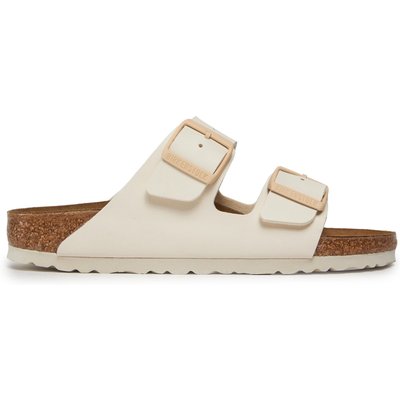 Pantoletten Birkenstock Arizona Birko-Flor 1027339 Beige
