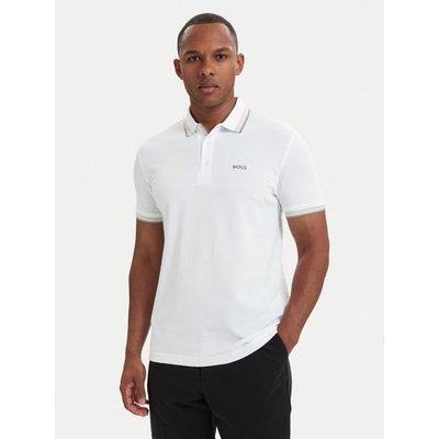 BOSS Poloshirt Paddy 50469055 Weiß Regular Fit