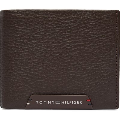 Geldbörse Tommy Hilfiger Th Corp Mini Cc AM0AM14788 Dunkelbraun