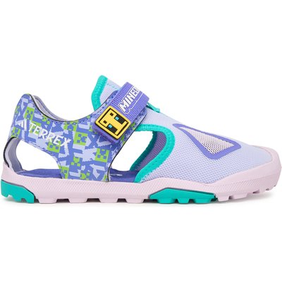 Sandalen adidas Minecraft Terrex Captain Toey 2.0 Sandals JR1317 Violett