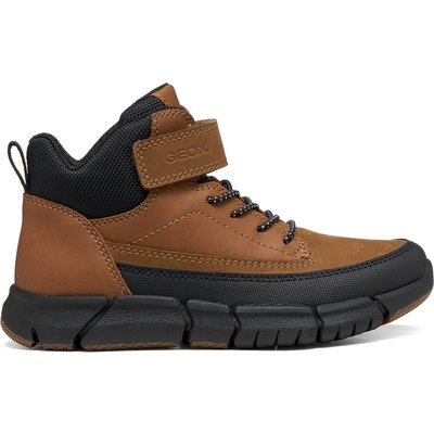 Schnürschuhe Geox J Flexyper Boy J369BA 032ME C0013 M Braun