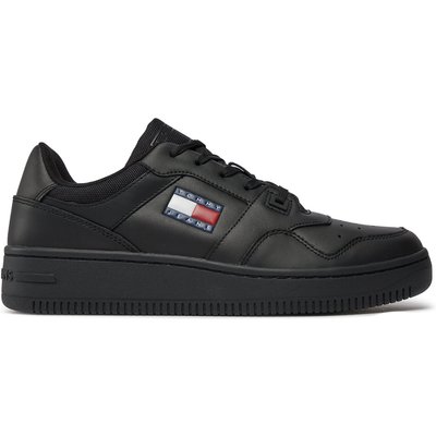 Sneakers Tommy Jeans Tjm Retro Basket Ess EM0EM01395 Schwarz