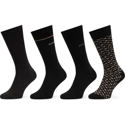 Lange Socken BOSS 50524322 Schwarz