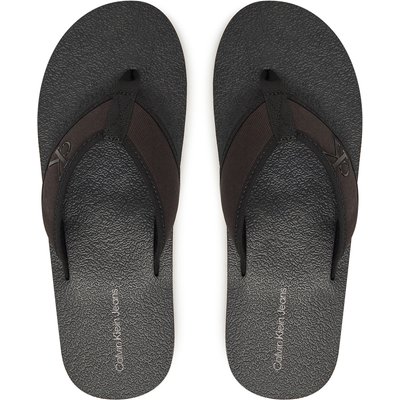 Zehentrenner Calvin Klein Jeans Thong+ Cv YM0YM01235 Schwarz