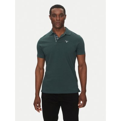 Barbour Poloshirt Tartan MML0012GN89 Grün Regular Fit