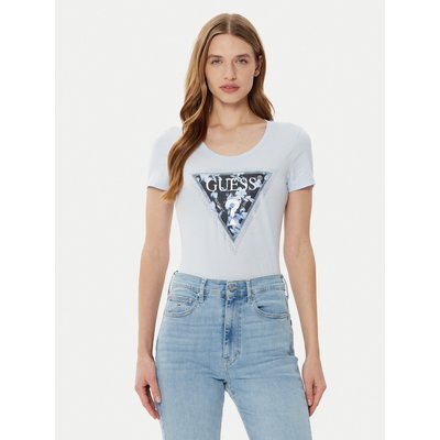 Guess T-Shirt W5RI00 J1314 Blau Regular Fit