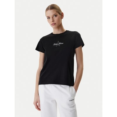 Guess Jeans T-Shirt W6RI18 J1314 Schwarz Regular Fit