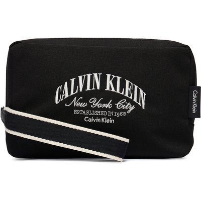 Kosmetiktasche Calvin Klein Graphic Pouch LV04D1236G Schwarz