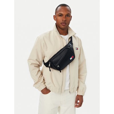 Gürteltasche Tommy Jeans Tjm Daily Pu Bumbag AM0AM14626 Schwarz