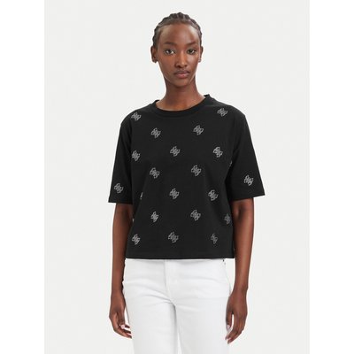 Guess T-Shirt V6GI18 K2985 Schwarz Regular Fit