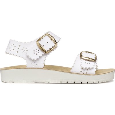 Sandalen Geox J Sandal Costarei Gi J65EAA 000BC C1000 S Weiß