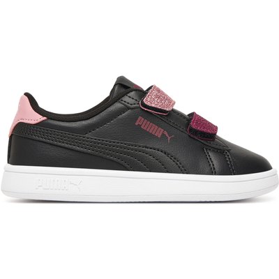 Sneakers Puma Smash 3.0 L Glitter Velcro V Ps 395609 07 Schwarz
