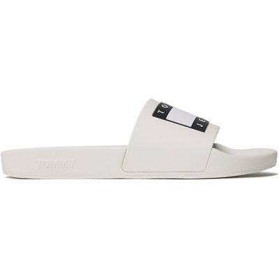 Pantoletten Tommy Jeans Pool Ess EM0EM01191 Weiß