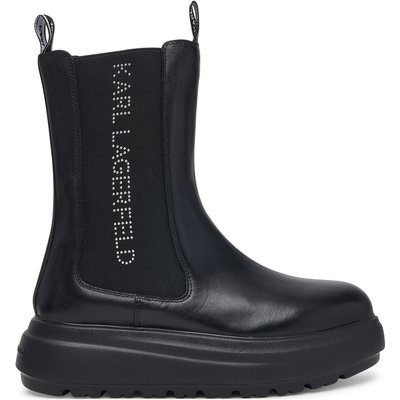 Klassische Stiefeletten KARL LAGERFELD Katya KL46660 Schwarz