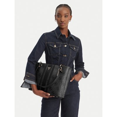 Handtasche Guess HWSS96 72250 Schwarz