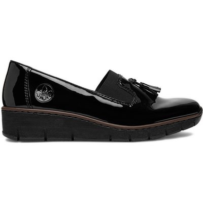 Halbschuhe Rieker CEO-53751-00 Schwarz