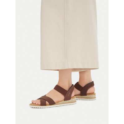 Sandalen Skechers BOBS Desert Kiss - Golden Lily 114418/CHOC Braun