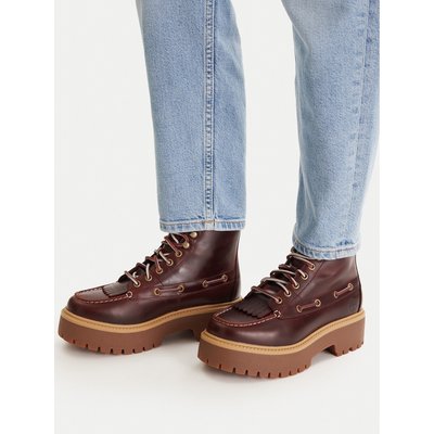 Schnürschuhe Timberland Stone Street Mid TB0A27YZEIW1 Dunkelrot