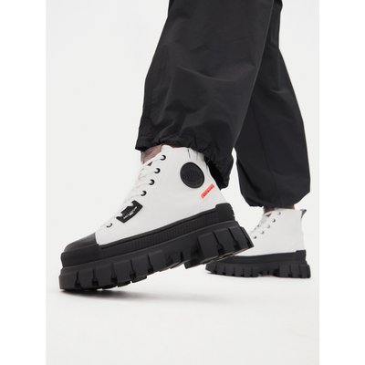 Schnürstiefeletten Palladium Revolt Hi Tx 97242-116-M Weiß