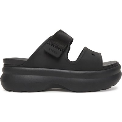 Pantoletten Crocs Soho Two Strap Sandal 212861 Schwarz
