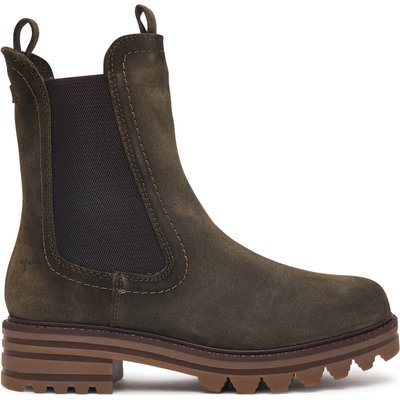 Klassische Stiefeletten Tamaris 1-25411-47 Dunkelgrün