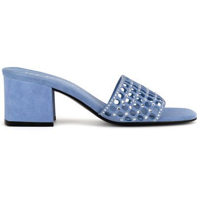Pantoletten Eva Minge VERA-1559-2-1 Blau