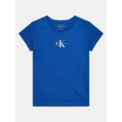 Calvin Klein Jeans T-Shirt IG0IG01470 Blau Slim Fit