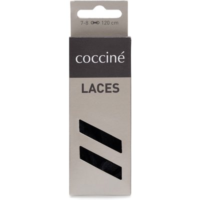 Schnürsenkel Coccine SZNUROWADŁA 120 cm P7 BAWEŁNIANE v.AZ Schwarz