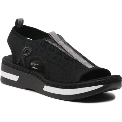 Sandalen Rieker V59B5-00 Schwarz
