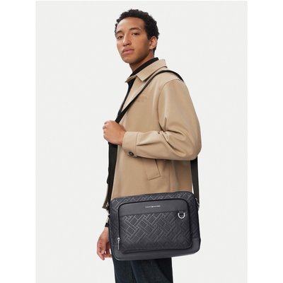 Umhängetasche Tommy Hilfiger Th Flag Computer Bag AM0AM14428 Grau