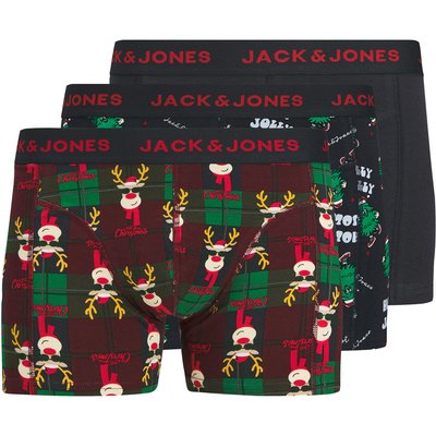 Jack & Jones Boxershorts-Set Rudolph 12285150 Dunkelblau