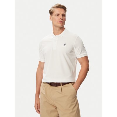 Beverly Hills Polo Club Poloshirt P-SS26M-P42560 Weiß Regular Fit