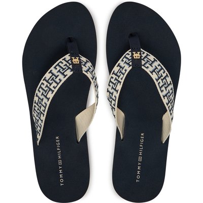 Zehentrenner Tommy Hilfiger Th Corporate Sandal FW0FW09610 Dunkelblau