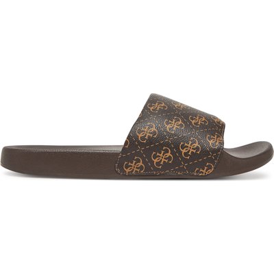 Pantoletten Guess FMJTOKELE19 Braun