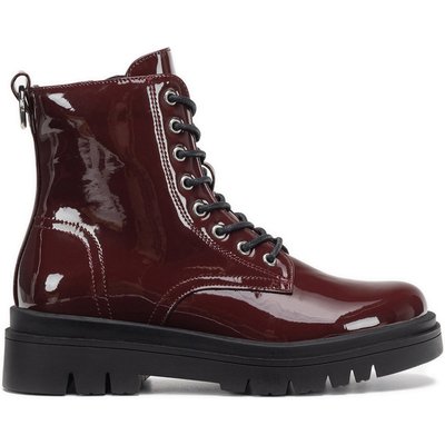 Schnürschuhe DeeZee WYL3972-1 Dunkelrot