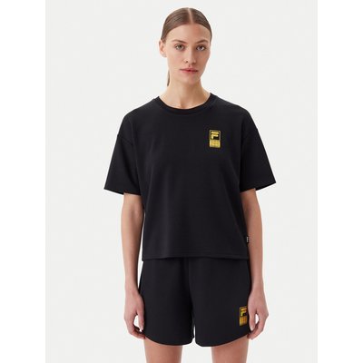 Fila T-Shirt Lisakovsk FAW1044 Schwarz Loose Fit