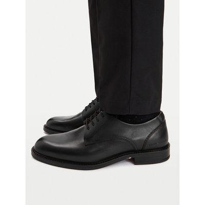 Oxford Schuhe Tommy Hilfiger Corporate Dressy Lth FM0FM06023 Schwarz
