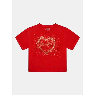 Guess T-Shirt J3BI06 J1314 Rot Regular Fit