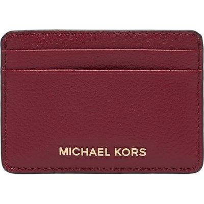 Kreditkartenetui MICHAEL Michael Kors 32F7GF6D0L Dunkelrot