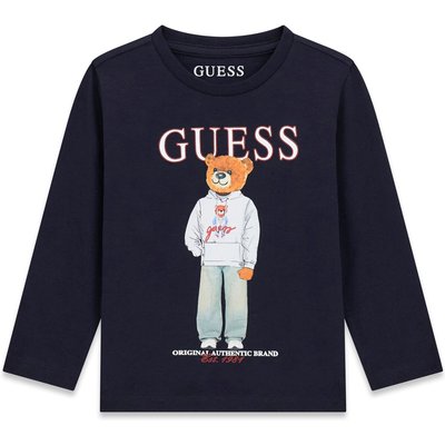 Guess Bluse N6YI06 K3794 Dunkelblau Regular Fit
