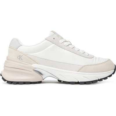Sneakers Calvin Klein Jeans Hike Runner Mg Nylon Perl YW0YW01963 Weiß
