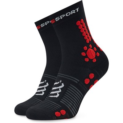 Lange Socken Compressport Pro Racing V4.0 Trail U XU00048B Schwarz